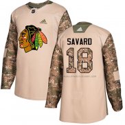 Maillot Hockey Chicago Blackhawks Denis Savard Authentique 2017 Veterans Day Camouflage