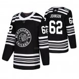 Maillot Hockey Chicago Blackhawks Luke Johnson 2019 Winter Classic Noir