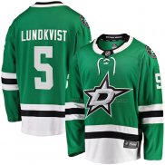 Maillot Hockey Dallas Stars Nils Lundkvist Domicile Premier Breakaway Verde