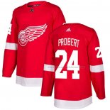 Maillot Hockey Detroit Red Wings Bob Probert Domicile Authentique Rouge