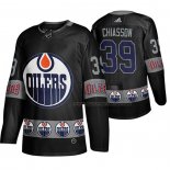 Maillot Hockey Edmonton Oilers Alex Chiasson Breakaway Noir