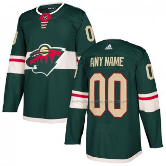 Maillot Hockey Enfant Minnesota Wild Personnalise Domicile Vert