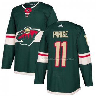 Maillot Hockey Enfant Minnesota Wild Zach Parise Domicile Authentique Vert