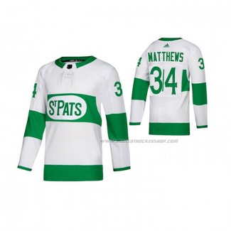 Maillot Hockey Enfant Toronto St. Patricks Auston Matthews Blanc