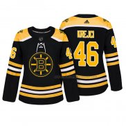 Maillot Hockey Femme Boston Bruins David Krejci Authentique Joueur Noir