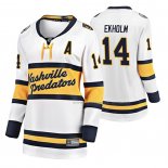 Maillot Hockey Femme Nashville Predators Mattias Ekholm Breakaway Joueur 2020 Winter Classic Blanc