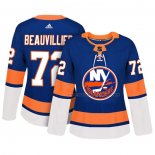 Maillot Hockey Femme New York Islanders Anthony Beauvillier Authentique Joueur Bleu