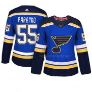 Maillot Hockey Femme St. Louis Blues Colton Parayko Authentique Joueur Bleu