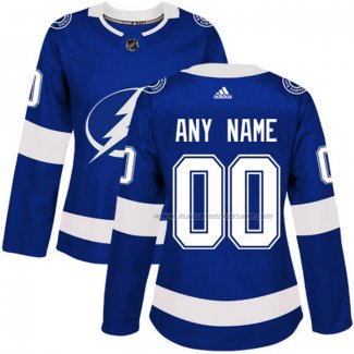 Maillot Hockey Femme Tampa Bay Lightning Personnalise Domicile Bleu