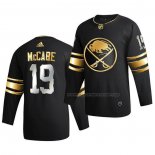 Maillot Hockey Golden Edition Buffalo Sabres Jake Mccabe Limited Authentique 2020-21 Noir