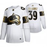 Maillot Hockey Golden Edition Colorado Avalanche Pavel Francouz Limited Blanc