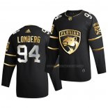 Maillot Hockey Golden Edition Florida Panthers Ryan Lomberg Limited Authentique 2020-21 Noir