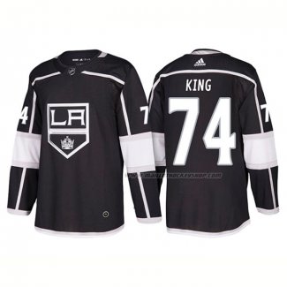 Maillot Hockey Los Angeles Kings Dwight King Domicile 2018 Noir