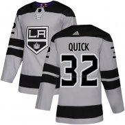 Maillot Hockey Los Angeles Kings Jonathan Quick Alterner Authentique Gris