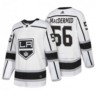 Maillot Hockey Los Angeles Kings Kurtis Macdermid Authentique Exterieur 2018 Blanc