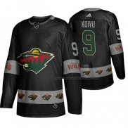 Maillot Hockey Minnesota Wild Mikko Koivu Breakaway Noir