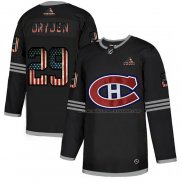 Maillot Hockey Montreal Canadiens Ken Dryden 2020 USA Flag Noir