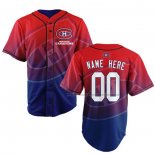 Maillot Hockey Montreal Canadiens Personnalise Rouge