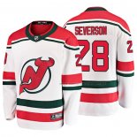 Maillot Hockey New Jersey Devils Damon Severson Alterner Breakaway Blanc