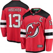 Maillot Hockey New Jersey Devils Nico Hischier Domicile Breakaway Rouge