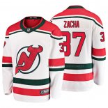 Maillot Hockey New Jersey Devils Pavel Zacha Alterner Breakaway Blanc