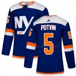 Maillot Hockey New York Islanders Denis Potvin Authentique Alterner Bleu