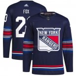Maillot Hockey New York Rangers Adam Fox Alterner Authentique Primegreen Bleu