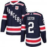 Maillot Hockey New York Rangers Brian Leetch 2018 Winter Classic Bleu