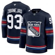 Maillot Hockey New York Rangers Mika Zibanejad Alterner Noir