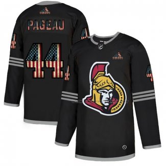 Maillot Hockey Ottawa Senators Jean-gabriel Pageau 2020 USA Flag Noir2