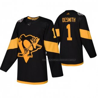 Maillot Hockey Pittsburgh Penguins Casey Desmith Authentique 2019 Stadium Series Noir