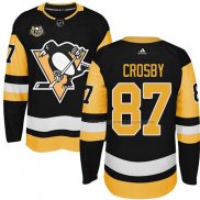 Maillot Hockey Pittsburgh Penguins Sidney Crosby 50 Anniversary Domicile Premier Noir