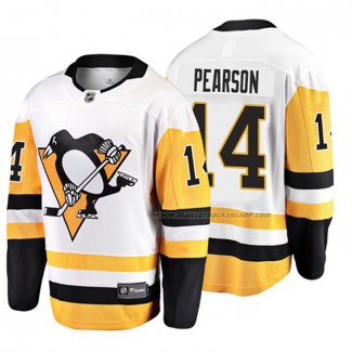 Maillot Hockey Pittsburgh Penguins Tanner Pearson 2019 Exterieur Breakaway Blanc