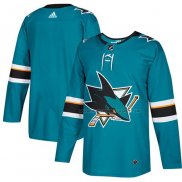 Maillot Hockey San Jose Sharks Blank Domicile Vert