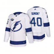 Maillot Hockey Tampa Bay Lightning Gabriel Dumont 2018 Blanc