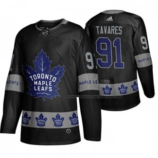 Maillot Hockey Toronto Maple Leafs John Tavares Breakaway Noir