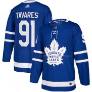Maillot Hockey Toronto Maple Leafs John Tavares Domicile Authentique Bleu