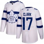 Maillot Hockey Toronto Maple Leafs Wendel Clark Authentique 2018 Stadium Series Blanc