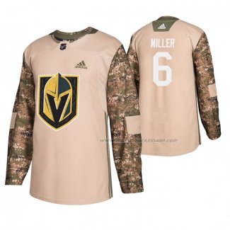 Maillot Hockey Vegas Golden Knights Colin Miller Veterans Day Camouflage