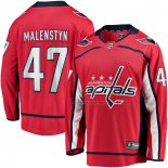 Maillot Hockey Washington Capitals Beck Malenstyn Domicile Premier Breakaway Rouge