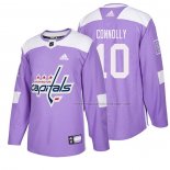 Maillot Hockey Washington Capitals Brett Connolly 2018 Fights Cancer Volet