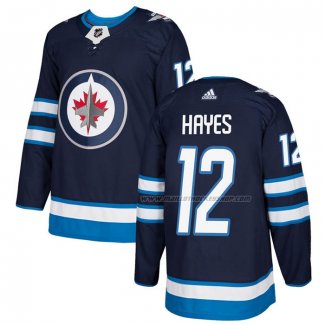 Maillot Hockey Winnipeg Jets Kevin Hayes Domicile Authentique Bleu