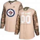 Maillot Hockey Winnipeg Jets Personnalise Authentique 2017 Veterans Day Camouflage