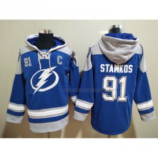 Veste a Capuche Tampa Bay Lightning Steven Stamkos Bleu