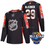 Maillot Hockey 2018 All Star Colorado Avalanche Nathan Mackinnon Authentique Noir