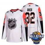 Maillot Hockey 2018 All Star Los Angeles Kings Jonathan Quick Authentique Blanc