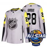 Maillot Hockey 2018 All Star Philadelphia Claude Giroux Authentique Gris