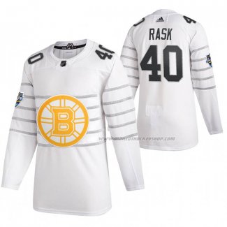 Maillot Hockey 2020 All Star Boston Bruins Tuukka Rask Authentique Blanc