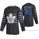 Maillot Hockey 2020 All Star Toronto Maple Leafs Auston Matthews Authentique Gris