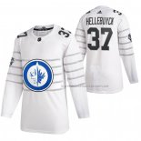 Maillot Hockey 2020 All Star Winnipeg Jets Connor Hellebuyck Authentique Blanc